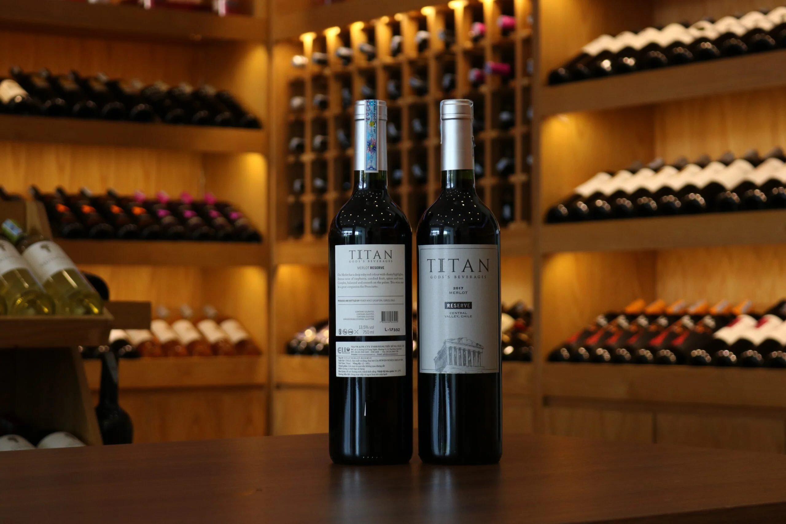 Rượu Vang Titan Reserve Merlot - Ảnh 3