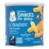 Bánh Ăn Dặm Gerber Crunchies Phô Mai Hộp 42G