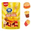 Kẹo Dẻo Amos Fast Food 4D Gói 72g