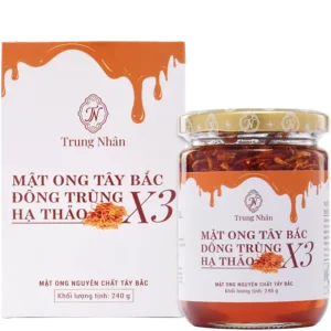 Mật Ong Tây Bắc Đông Trùng Hạ Thảo X3 240gr