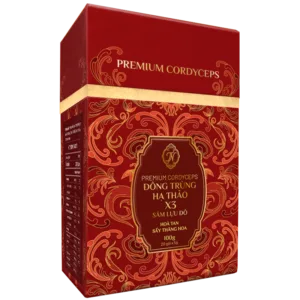 Đông Trùng Hạ Thảo X3 Sâm Lựu Đỏ – Hòa Tan Sấy Thăng Hoa
